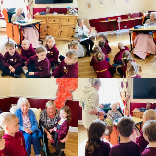 Reception Children’s Reading Time at The Presentation Sisters Care Centre