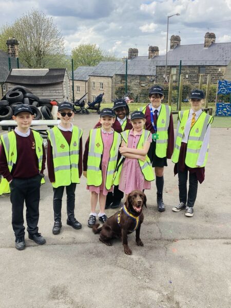 Exciting Visit from Ted the Police Dog